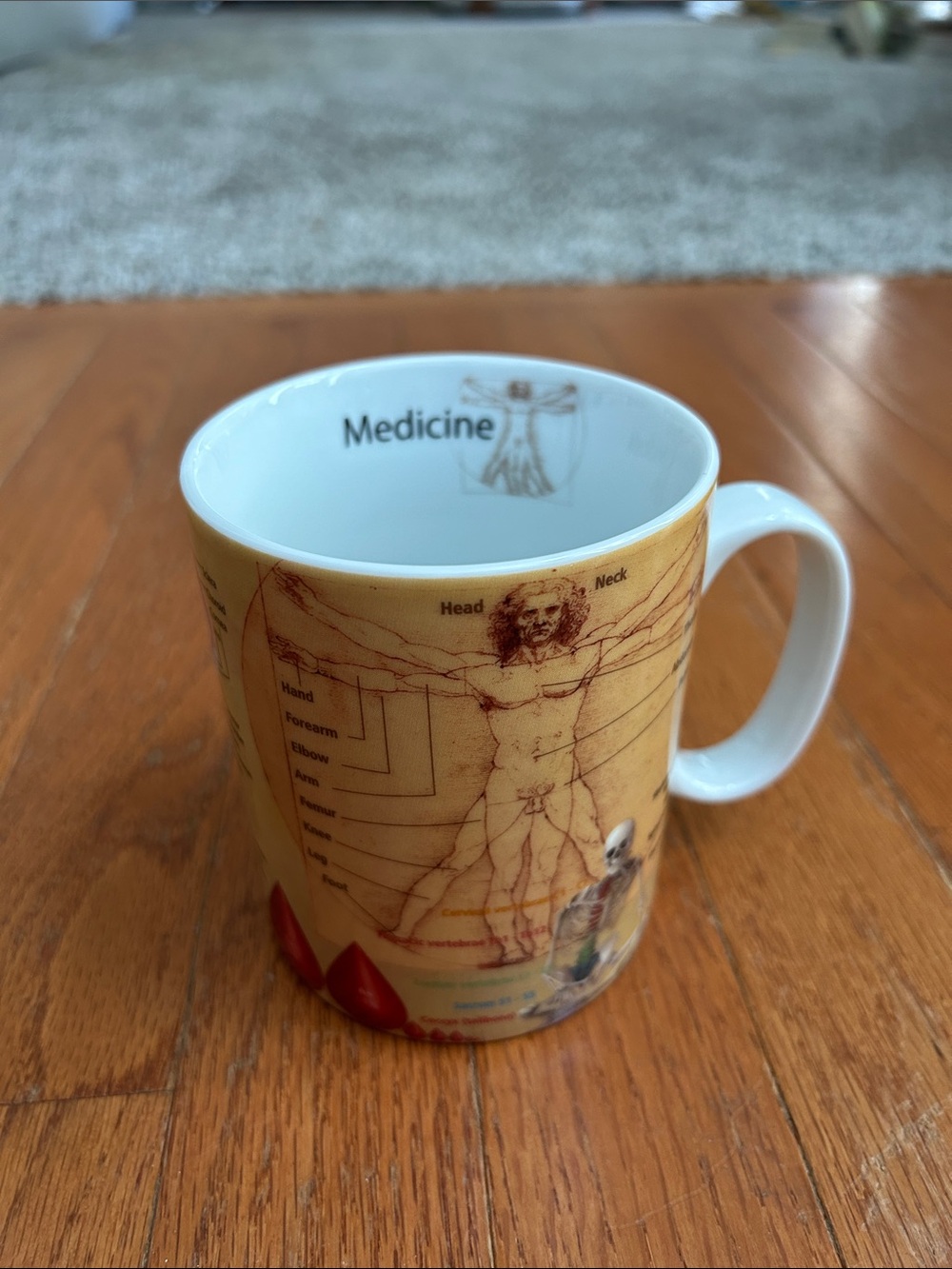 Anatomical Medical Ceramic Coffee Mug